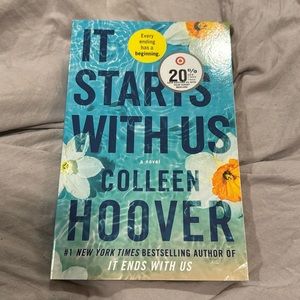 It starts with us book